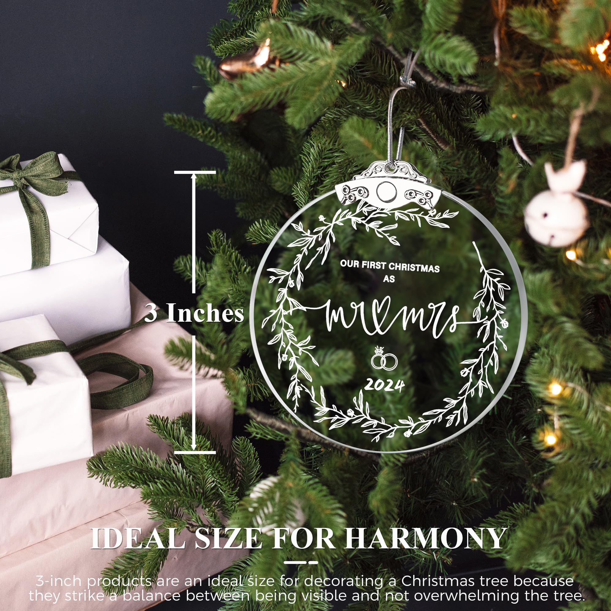Amazon.co.jp: First Christmas Married オーナメント 2024年
